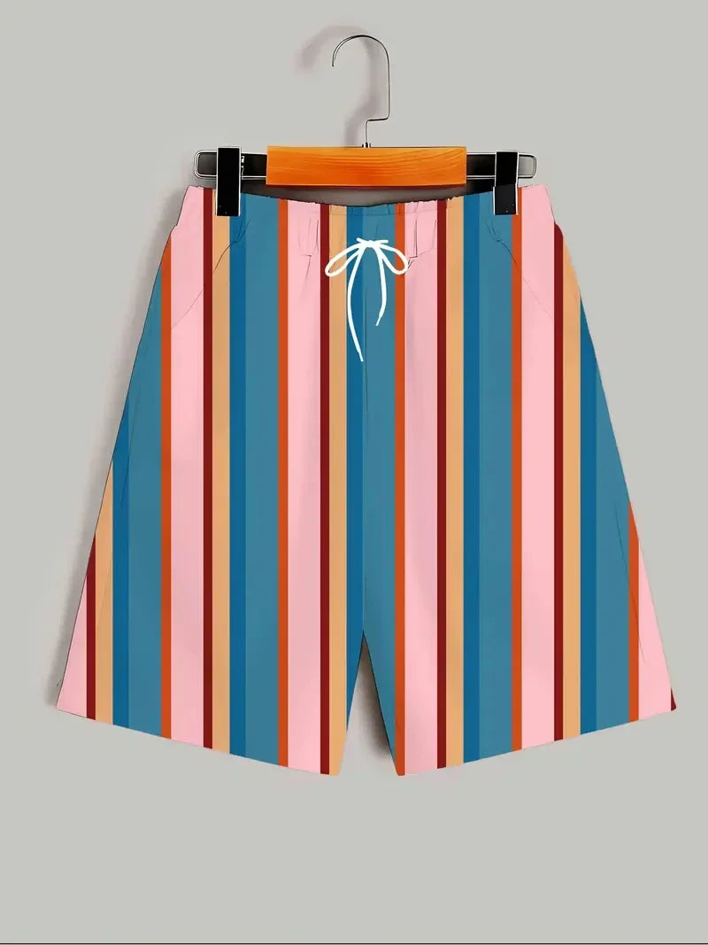 Coconut Leaves Man Swimwear Beach Briefs Summer Big Size Swimwear Men Board Shorts Casual Hawaiian 3D Flower Designer Shorts