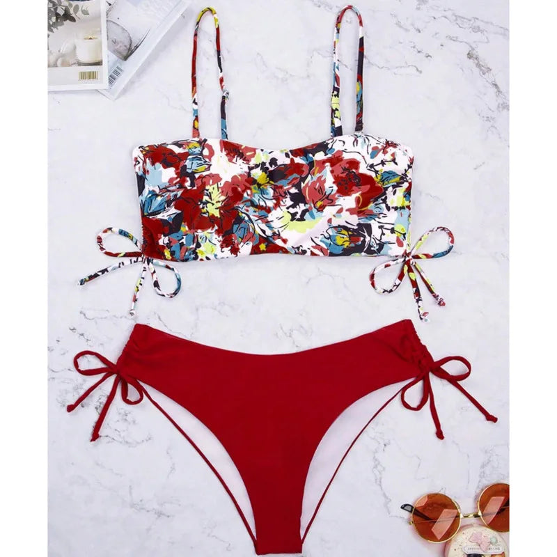 Bikinis Swimsuits Women Swimwear Push Up Female Beach Swim Wear Bathing Suits Brazilian Bikini Set Pool Bather