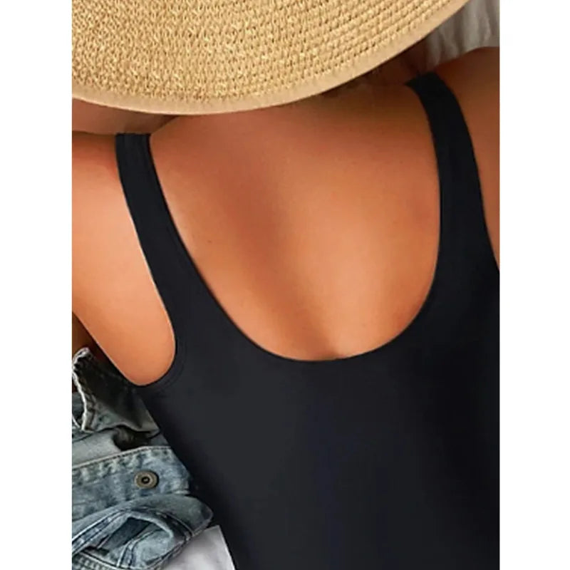 Print One Piece Swimsuits Closed Women Swimwear Push Up Swimming Wear Body Bathing Suits Beachwear Pool Bather