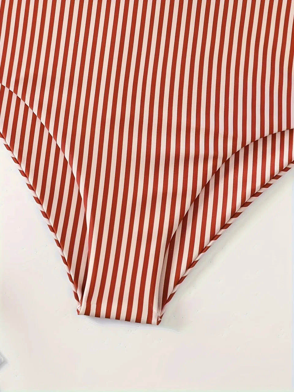 Strappy Bandeau Bikini Triangle High Waist Swimwear Female Striped Swimsuit Women Bathers Bathing Swimming Suit Beachwear