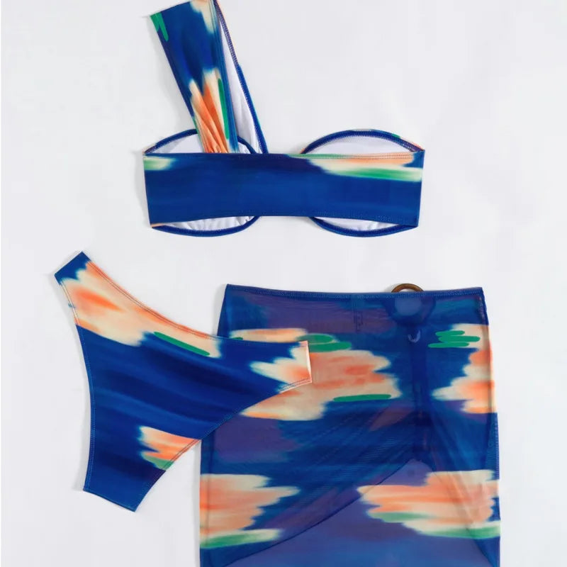 Bikinis Female Swimsuits Women's Three-Piece Swimwear Beach Swim Wear Bathing Suits Brazilian Bikini Set Pool Bather