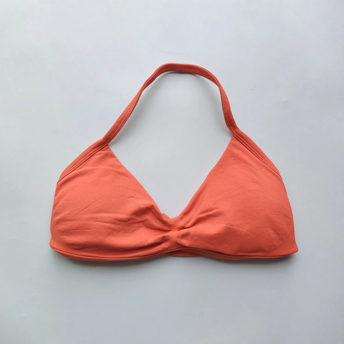 Sports Bra Strappy Backless Yoga Gym Bra Removable Cups Women Workout Clothing Gym Halter Sport Bras Yoga Tank Wrap Top