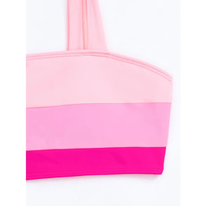 Pink Bikinis Swimsuits Women Swimwear Push Up Female Beach Swim Wear Bathing Suits Brazilian Bikini Set Pool Bather