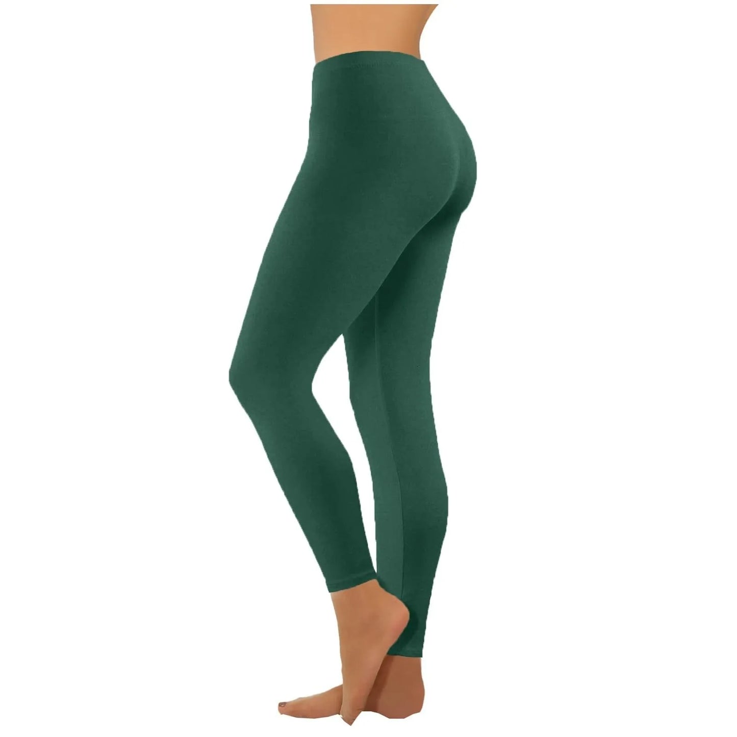 Women Elastic Waist Casual Leggings Large Shinny Legging High Stretch Leggings Gym Pants Workout Workout Leggings Yoga Pants