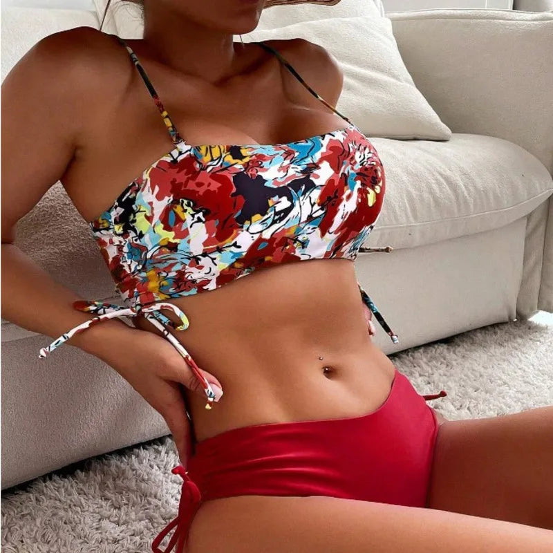 Bikinis Swimsuits Women Swimwear Push Up Female Beach Swim Wear Bathing Suits Brazilian Bikini Set Pool Bather