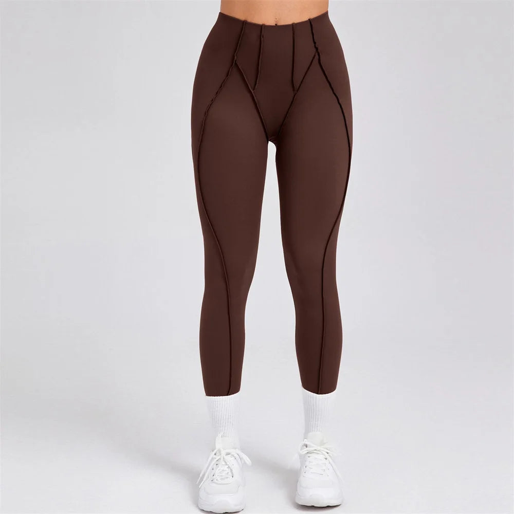 3D Women Yoga Pants Sports Fitness High Waist Peach Hip Raise Training Trousers Running Workout Gym Active Wear Leggings