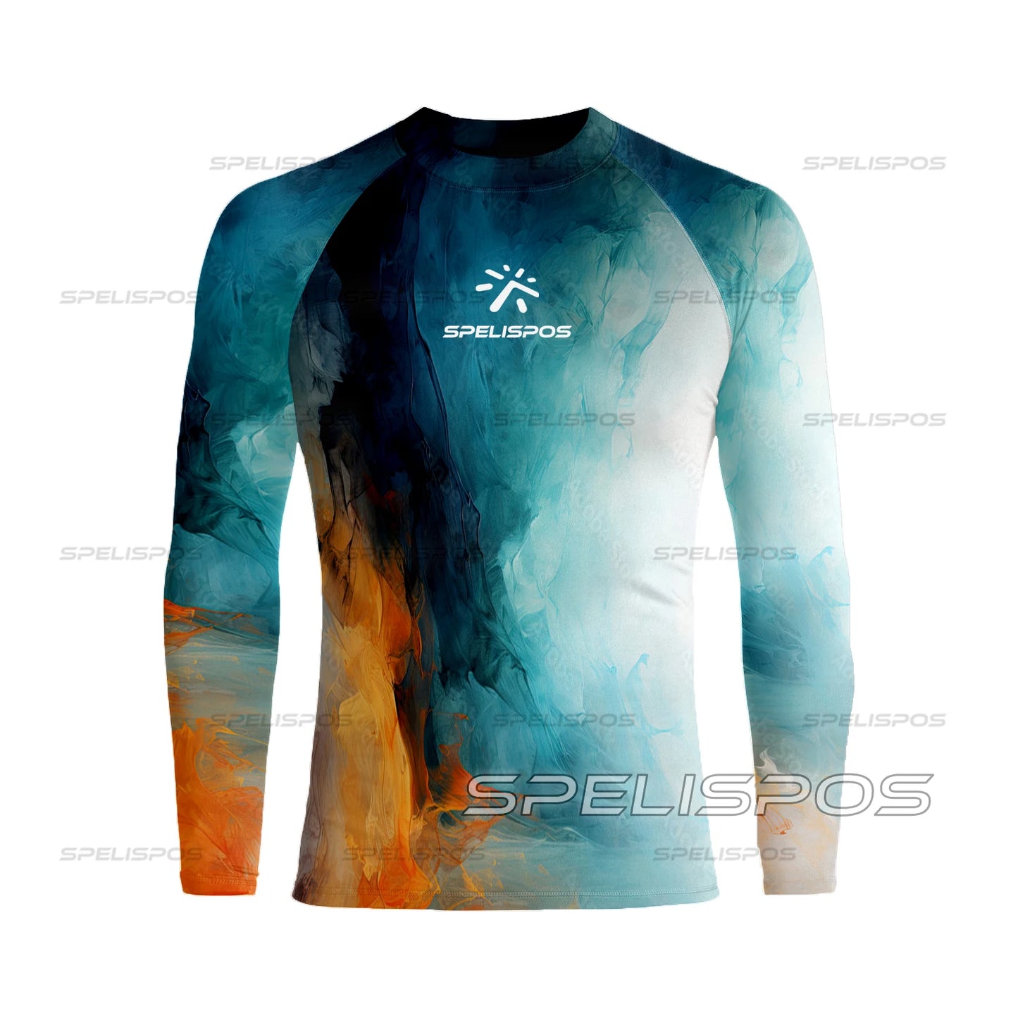 Drama Diving T-Shirt Tight Long Sleeve Rash Guard Surfing Wear Fitness Swimwear UV Protection Clothes Beach Floatsuit Water Tops