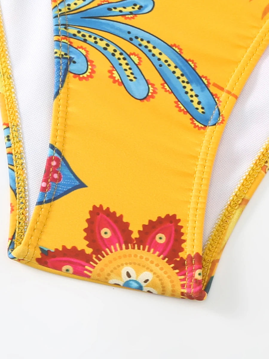 V Neck String Bikini Women Triangle Swimsuit Female Padded Swimwear Bathers Bathing Swimming Swim Suit Summer Beachwear