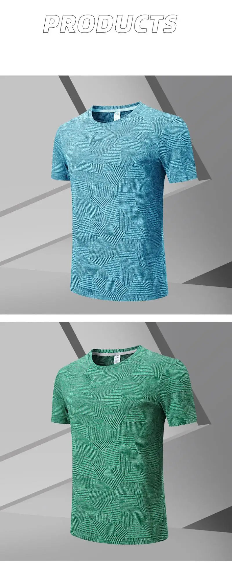 (M-5XL)Men Loose Fit Quick Dry Sport T-Shirt Running Football Basketball Gym Short Sleeve Tee Shirt Breathable Fitness Tops