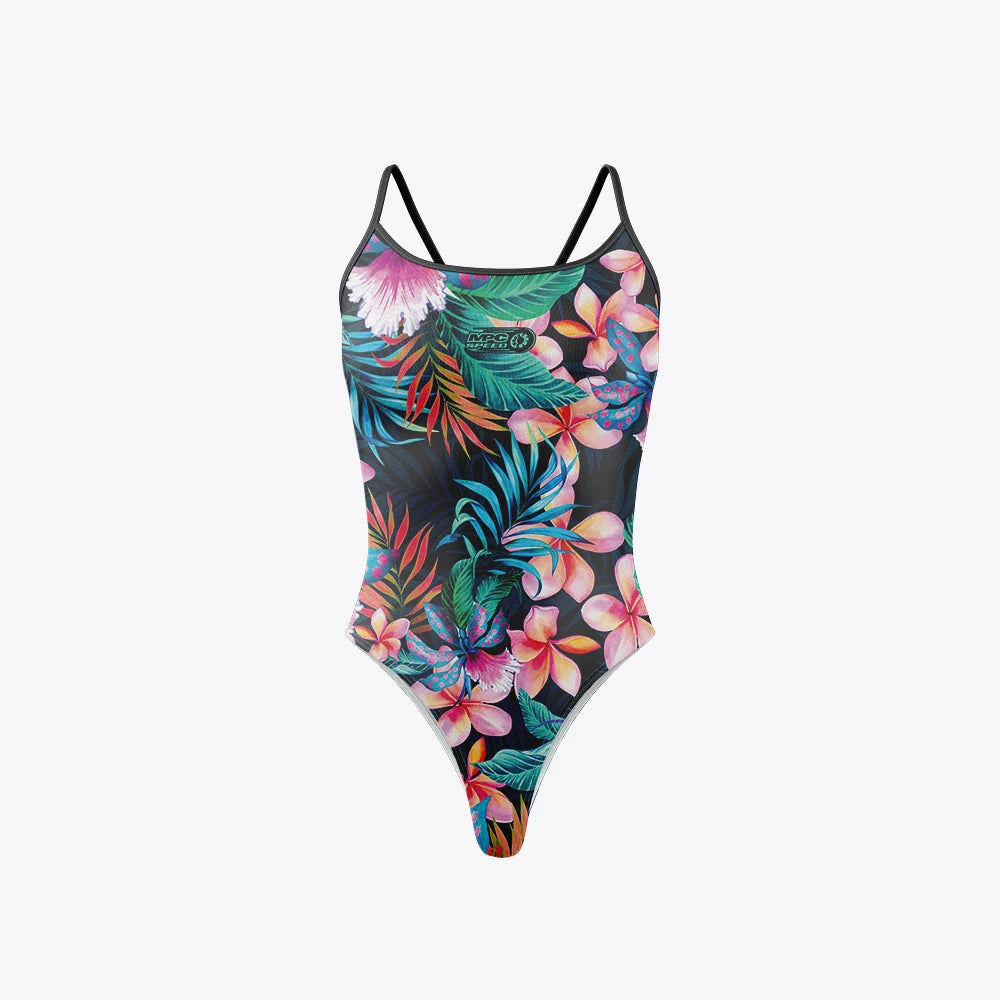 Women Swimsuit Bikini Sexy One-piece Comfortable Suit Swimwear Functional Training Triathlon V-shoulder Tight Swimming Clothing