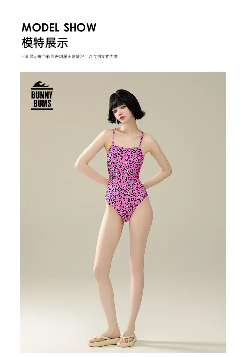 5 Designs Women Professional One-Piece Swimsuit Swimwear