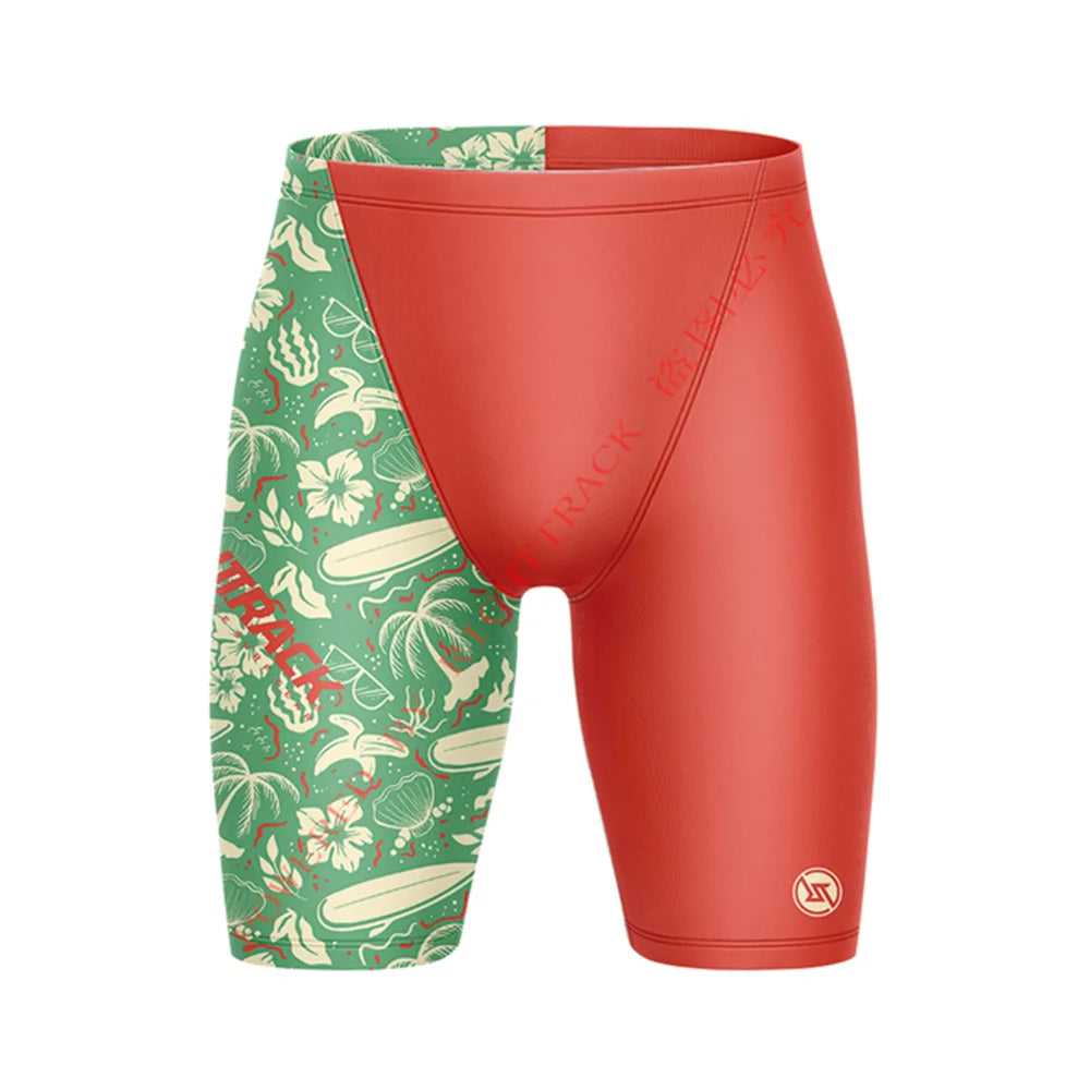 Summer Men's Swimwear Swimming Shorts Surfing Short Swim Jammers Swimsuits Bathers