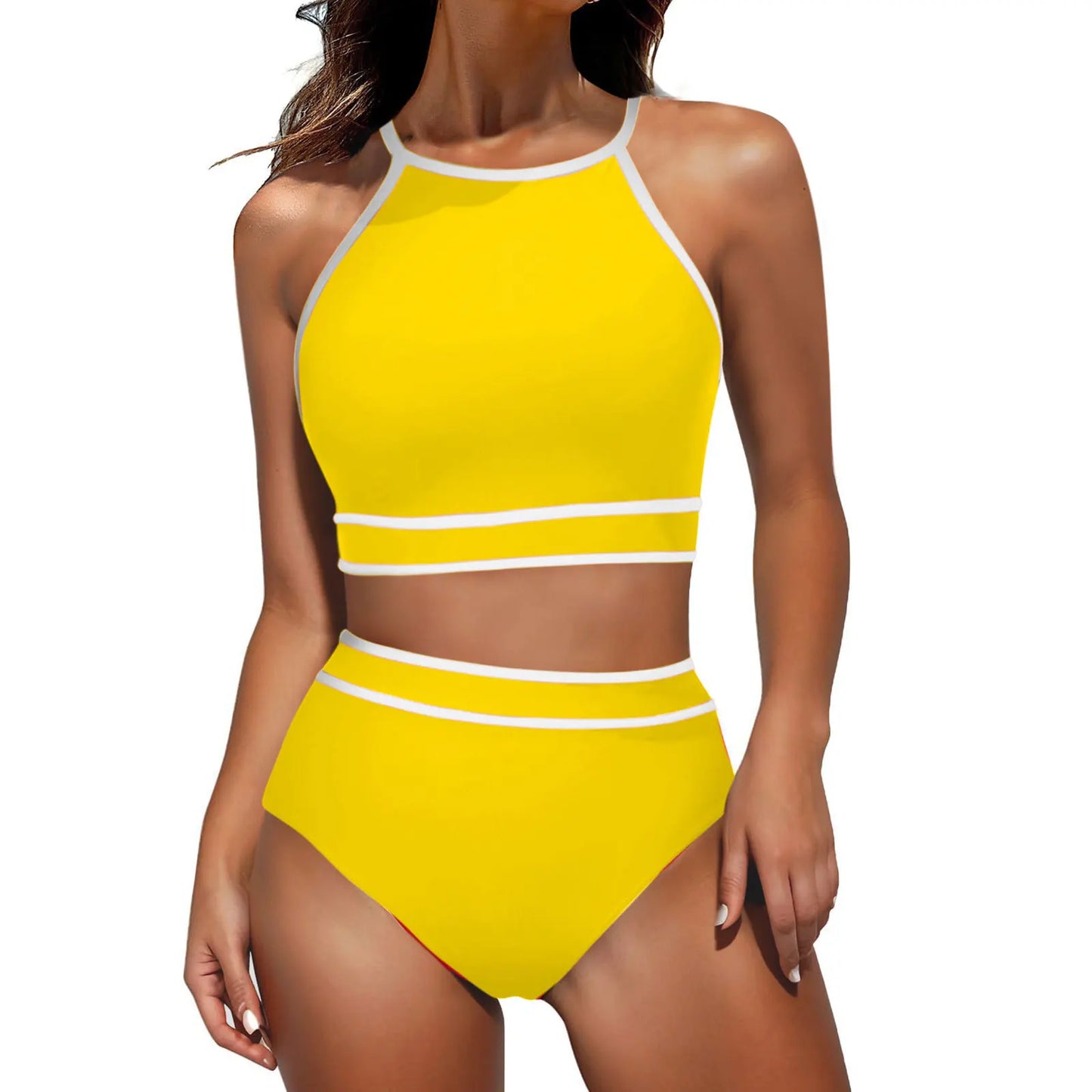 Swimsuits Bikini Sets Female Swimwear Push Up For Beach Wear Two-Piece Bathing Suits Pool Women's Swimming Suit Bikini