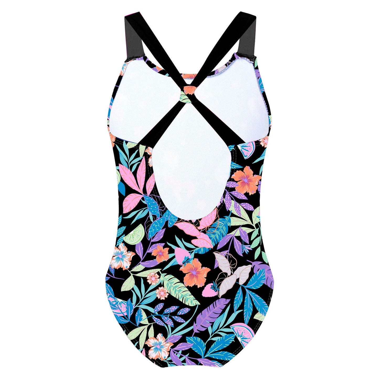 4-16 Years Girls Swimsuit Summer Brazilian Beach Swimming Suits Wear Shoulder Straps One-Piece Swimsuits for Kids Girls Swimwear