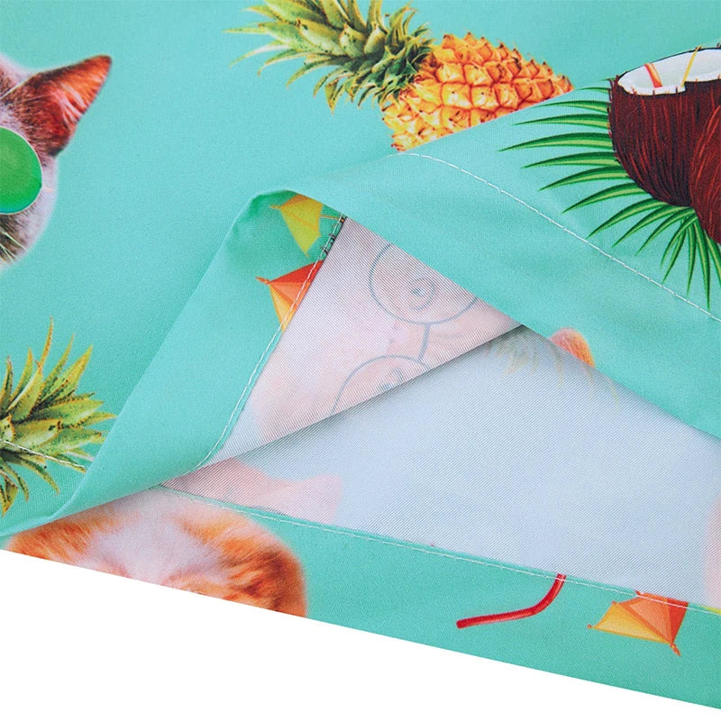 Paint & Animals Design Beach Shorts Pants Swimsuit Tropical 2023 Summer Casual Mens Swim Trunks 3D Print Board Shorts Cool Ice Shorts Pants