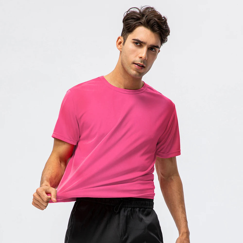 Summer Mens Brand Shirts Women Sport Gym Shirts Top Training Tees Quick Dry Running t Shirts Soccer Shirts Jerseys Gym Clothing