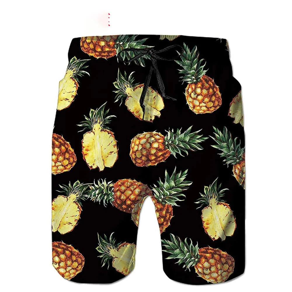 Mens Hawaii Beach Shorts Surf Board Sportwear Vacation Pants Boy Short Summer Cool Ventilate Clothing