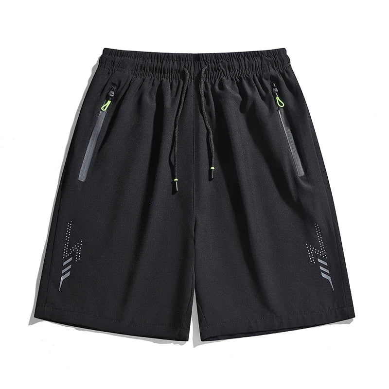 YJKVUR Summer Men Sport Shorts Sportswear Running Shorts Casual Bottoms Gym Fitness Training Jogging Short Pants Big Size M-8XL