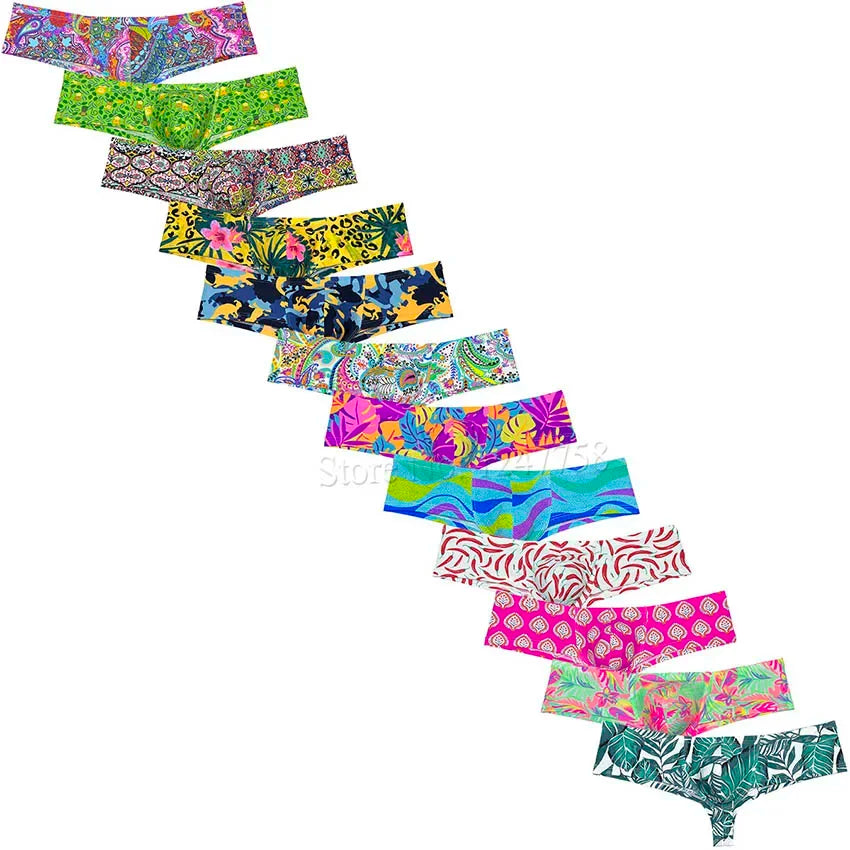 Men's Printed Different Colours and Designs Avaiable Micro Brief Swimwear