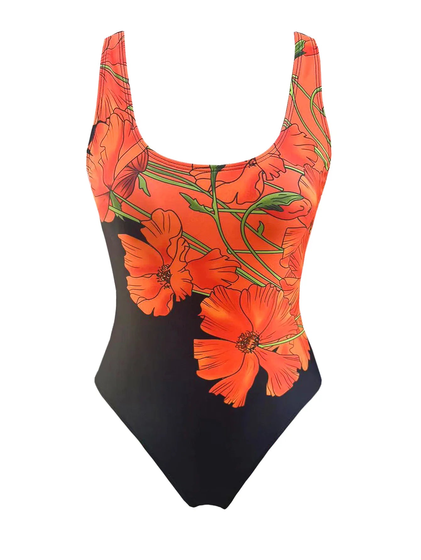 Print One Piece Swimsuits Closed Women Swimwear Push Up Swimming Wear Body Bathing Suits Beachwear Pool Bather