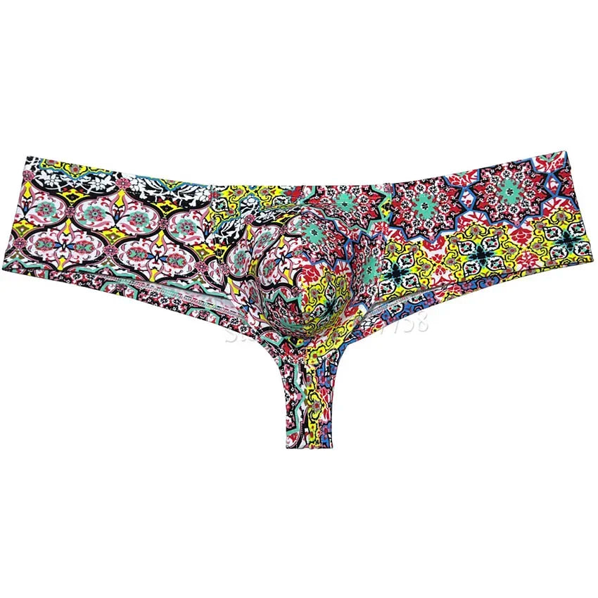 Men's Printed Different Colours and Designs Avaiable Micro Brief Swimwear