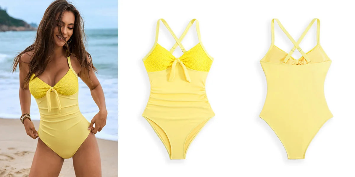 One Piece Swimsuits Closed Women's Swimwear Push Up For Swimming Wear Body Bathing Suits Beachwear Pool Bather