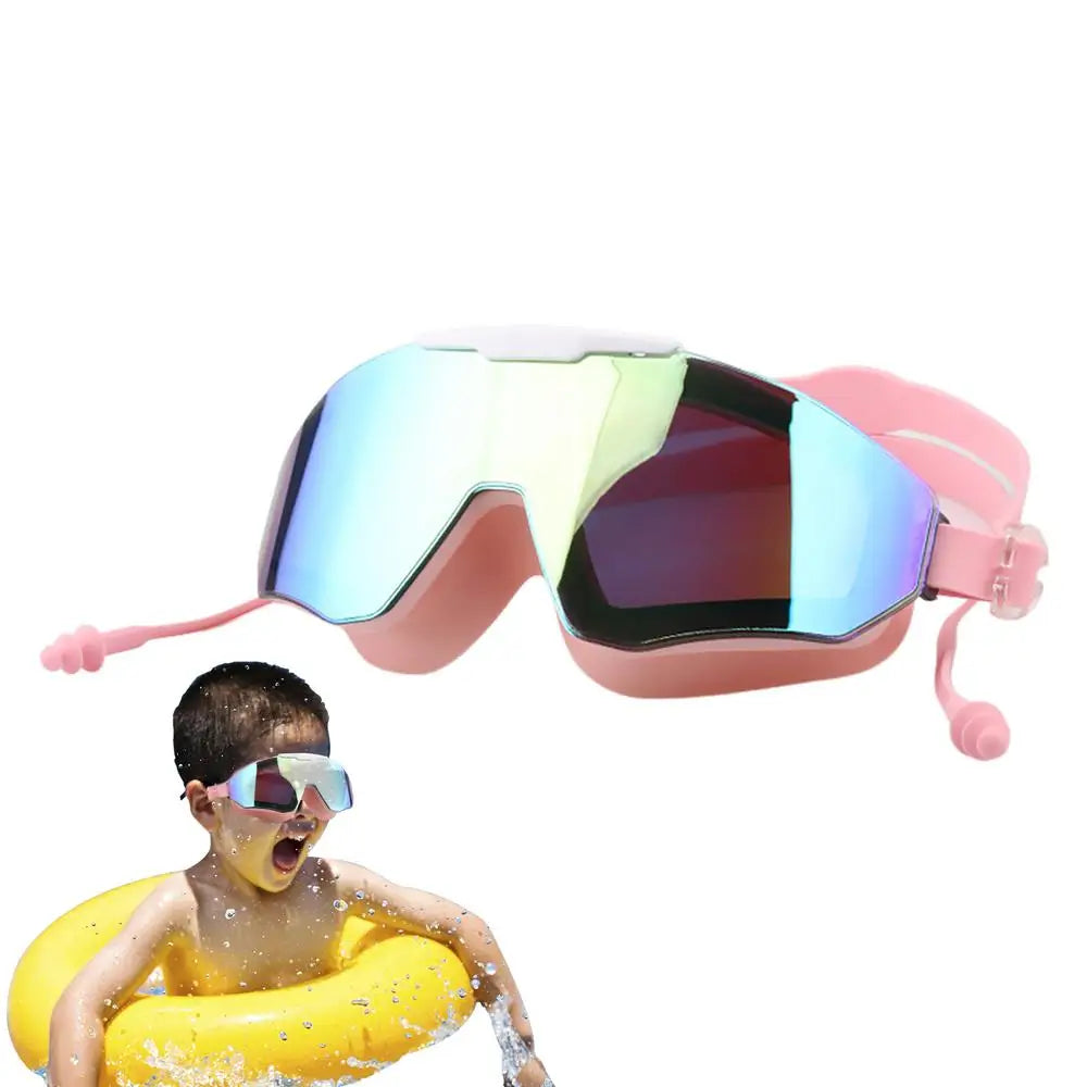Swimming Goggles Anti Fog & UV No Leaking Goggles Anti Fog Full Protection Swim Pool Goggles Clear Vision Swimming Goggles For