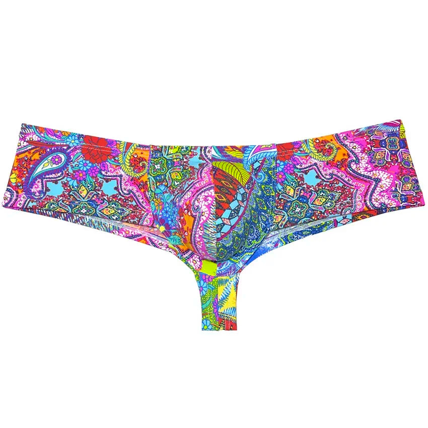 Men's Printed Different Colours and Designs Avaiable Micro Brief Swimwear