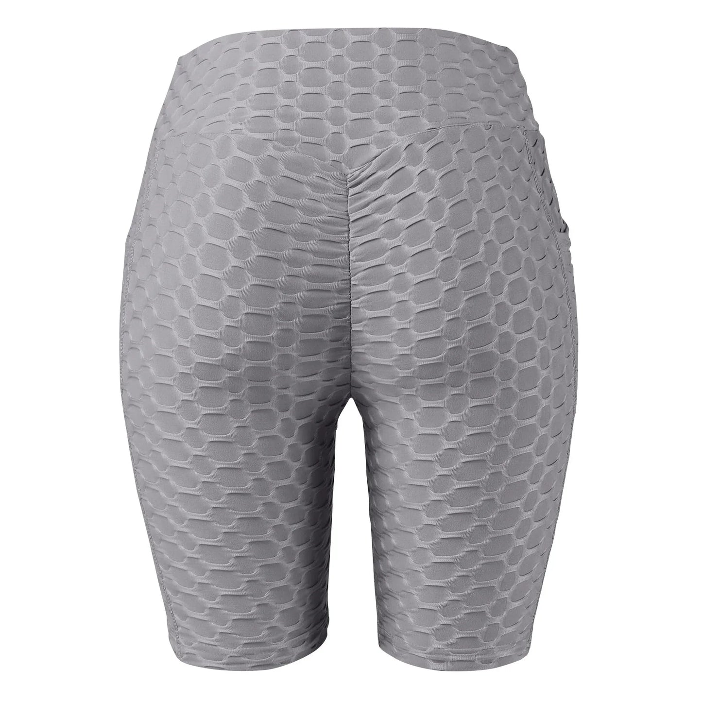 Women's Capris Yoga Fitness Peaches Buttocks Bubble Sports Leggings With Pockets Pants for Women Women’s Yoga Pants