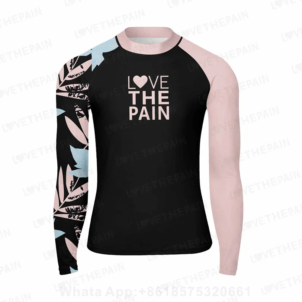 Men Long Sleeve Surfing Rash Guard Summer Surf Clothes T-shirt Swimwear Swim Beach Uv Swimming Diving Suit Rashguard Camiseta