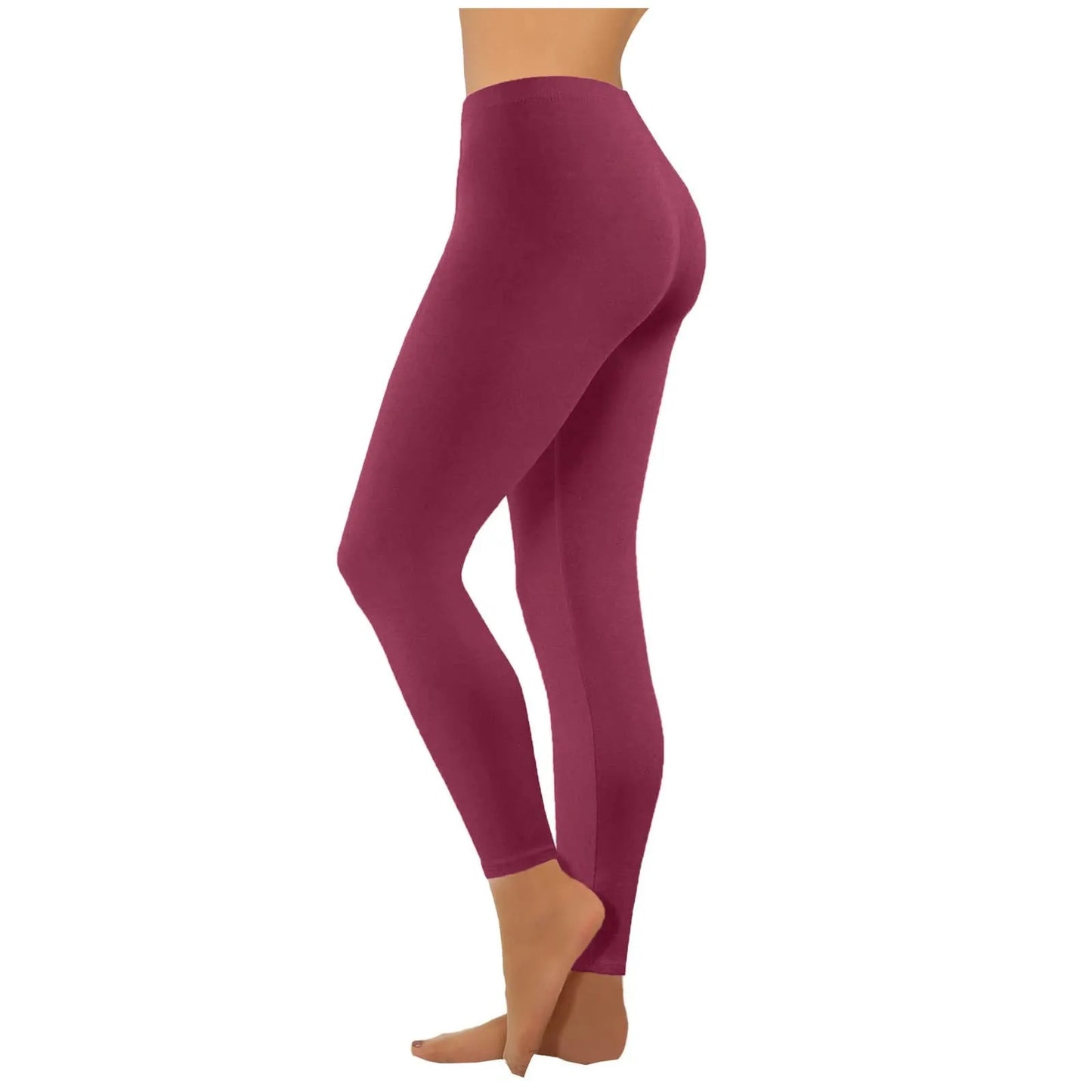 Women Elastic Waist Casual Leggings Large Shinny Legging High Stretch Leggings Gym Pants Workout Workout Leggings Yoga Pants