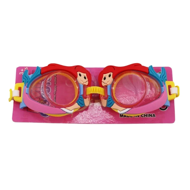 Anti Fogs Anti UV Kids Swim Goggles Cartoon Clear Views Swim Glasses Waterproofs Water Pool Goggles Not Leaking