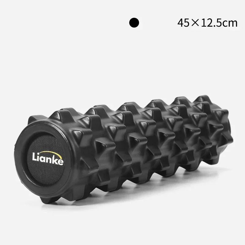 33/45cm Myofascial Press Gymnastics Pulley Yoga Column And Fitness Equipment Back Massage Roller Gym Exercise Muscle Relaxation