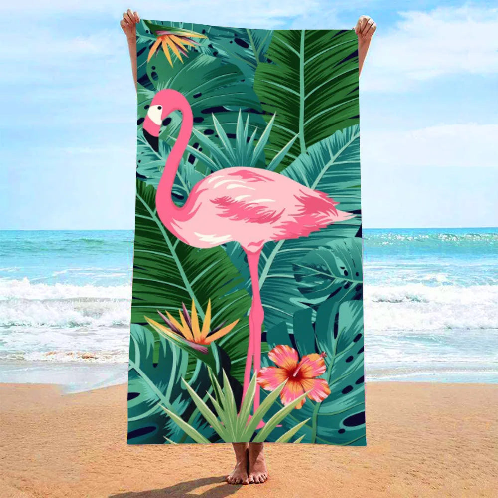 Microfiber Blanket Quick Drying Beach Towels Oversized Printing Towel Super Absorbent Pool Towel Blanket Boho Absorbent Towel