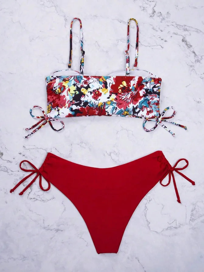 Bikinis Swimsuits Women Swimwear Push Up Female Beach Swim Wear Bathing Suits Brazilian Bikini Set Pool Bather