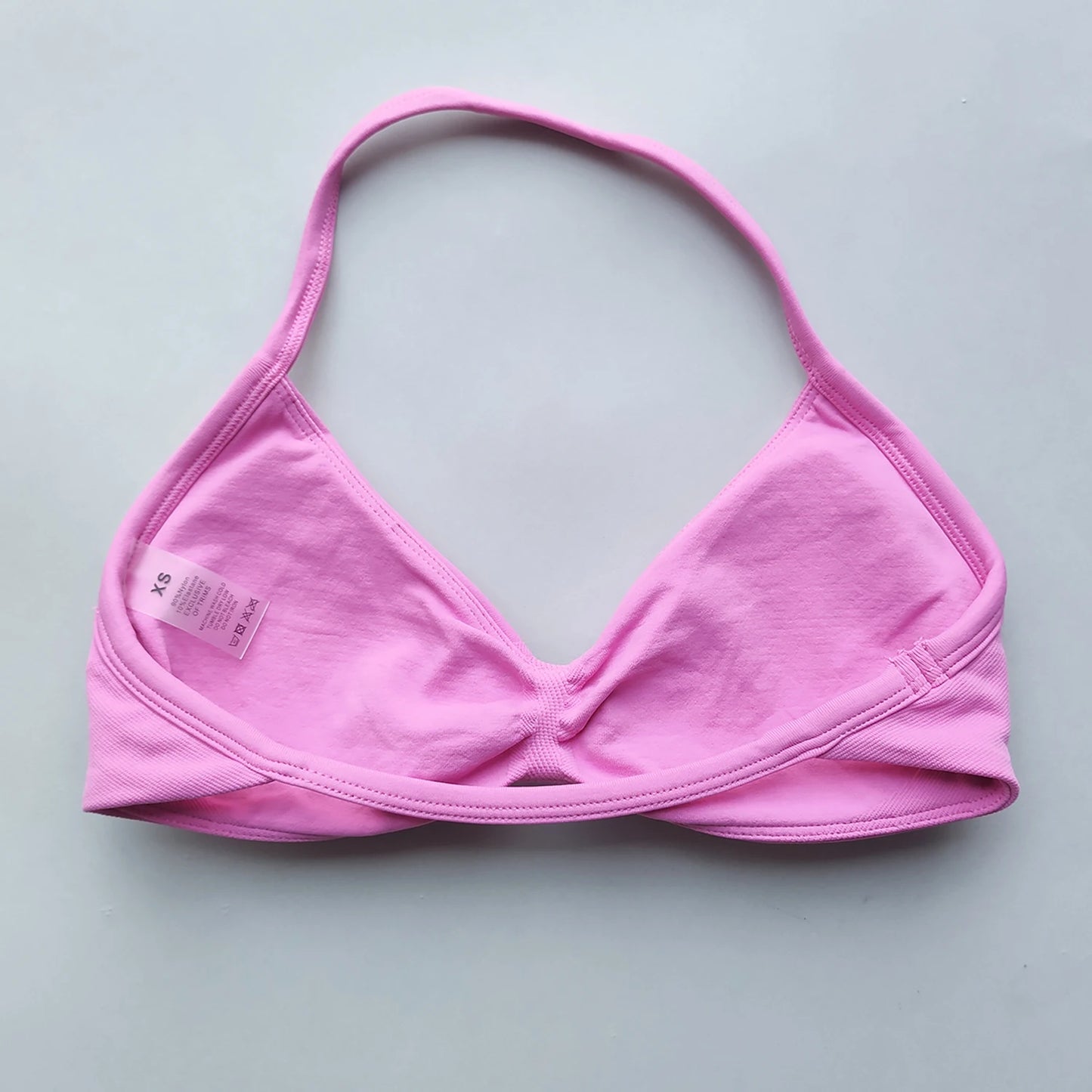 Sports Bra Strappy Backless Yoga Gym Bra Removable Cups Women Workout Clothing Gym Halter Sport Bras Yoga Tank Wrap Top