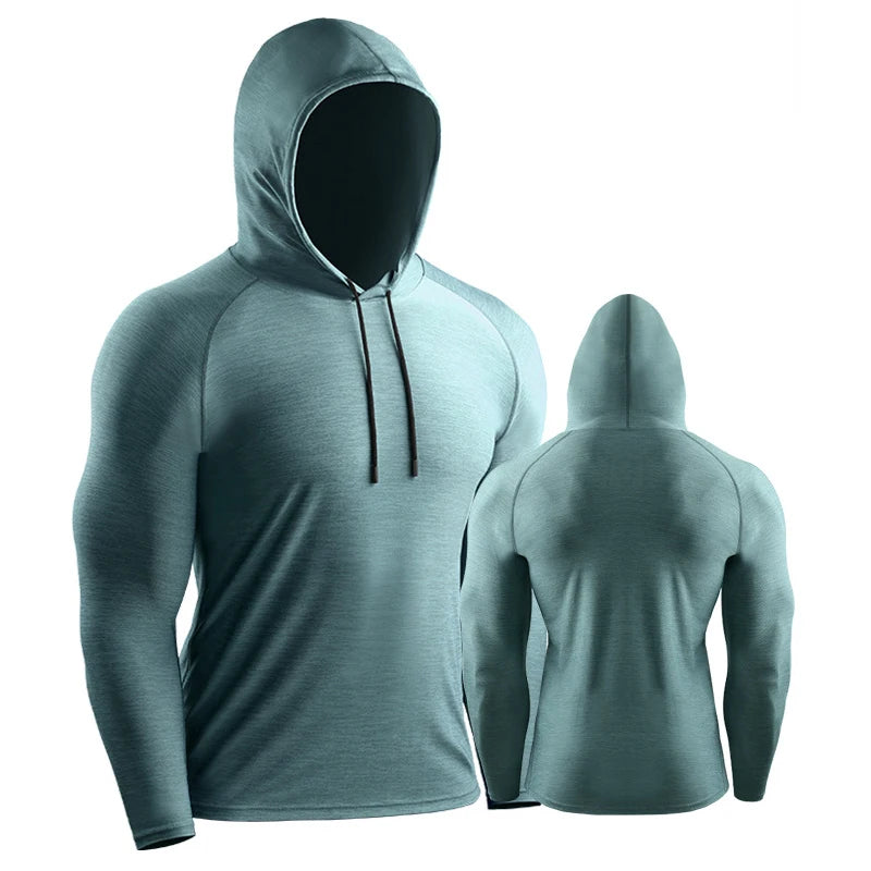 Bodybuilding Muscle Hoodie Men Sportswear Training Jacket Gym Fitness Workout Pullover Athletic Tracksuit Running Hoodie Men