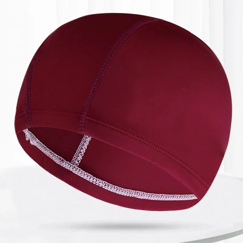 Men Women Fabric Swimming Caps Multi Colors Patterns Printed Swim Pool Water Sports Bathing Hat Elastic Nylon Swim Cap for Adults