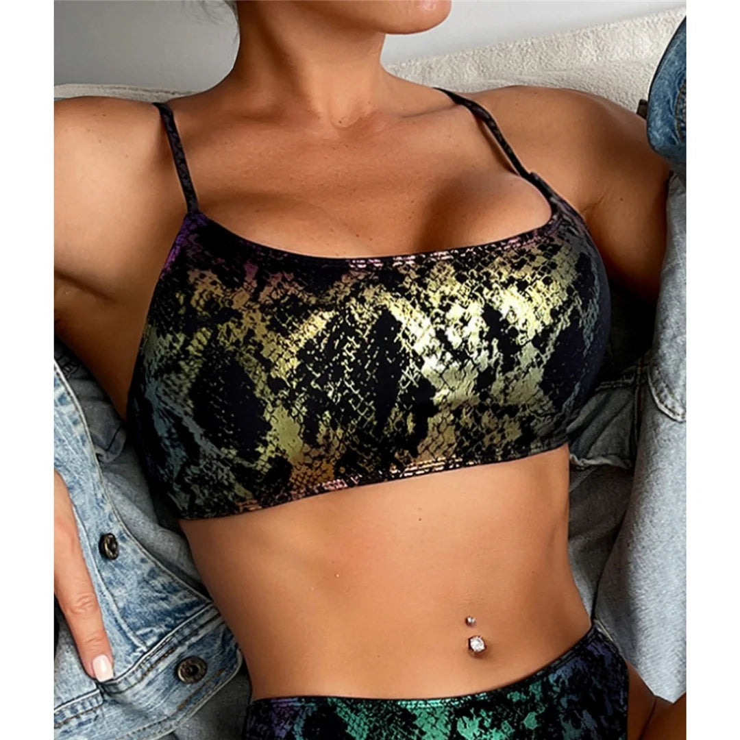 Extreme Mini Micro Thong Colorful Bikini Women Swimwear Female Swimsuit Two-pieces Bikini set Bather Bathing Suit Swim