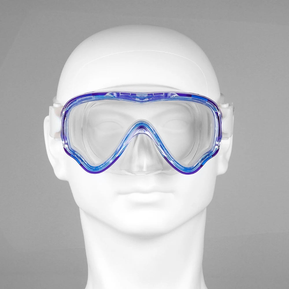Professional Big Frame Kids Swimming Goggles with Nose Cover Anti Fog Wide View Swimming Gear for Boys Girls Children Glasses