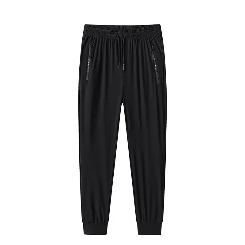 7xl 8xl 9xl Men's Jogging Pants Plus Size Summer Sports Pants High Elasticity Quick-drying Gym Running Sports Pants