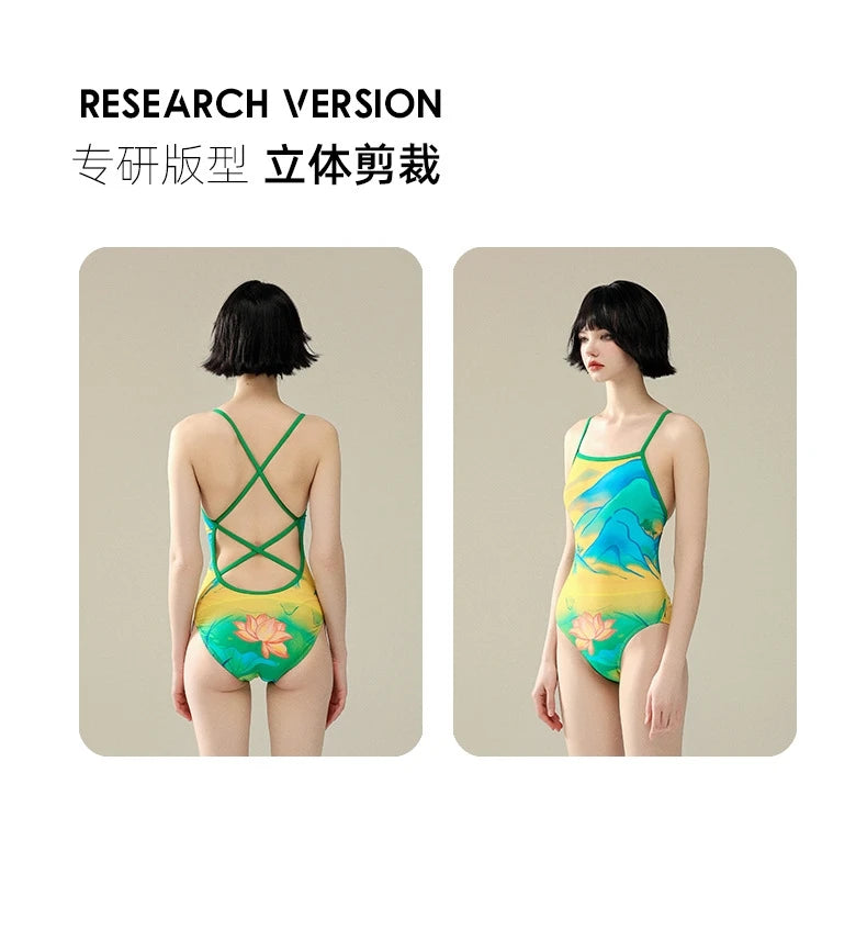 Multicolours Bunny Bum Women Swimwear One Piece Professional Swimsuits