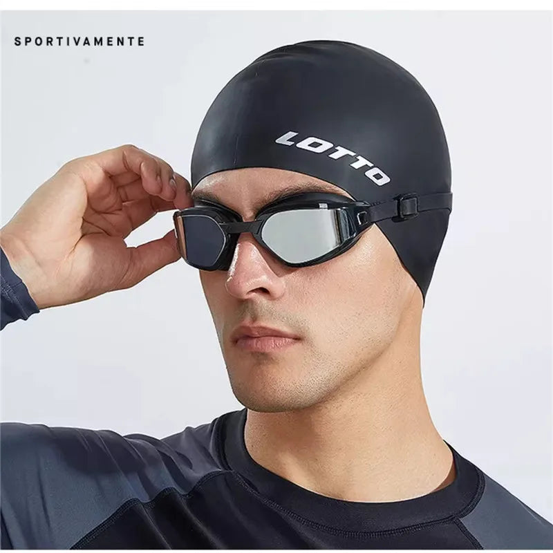 Lotto LeTu swimming goggles men's and women's high-definition anti fog and waterproof diving equipment swimming goggles