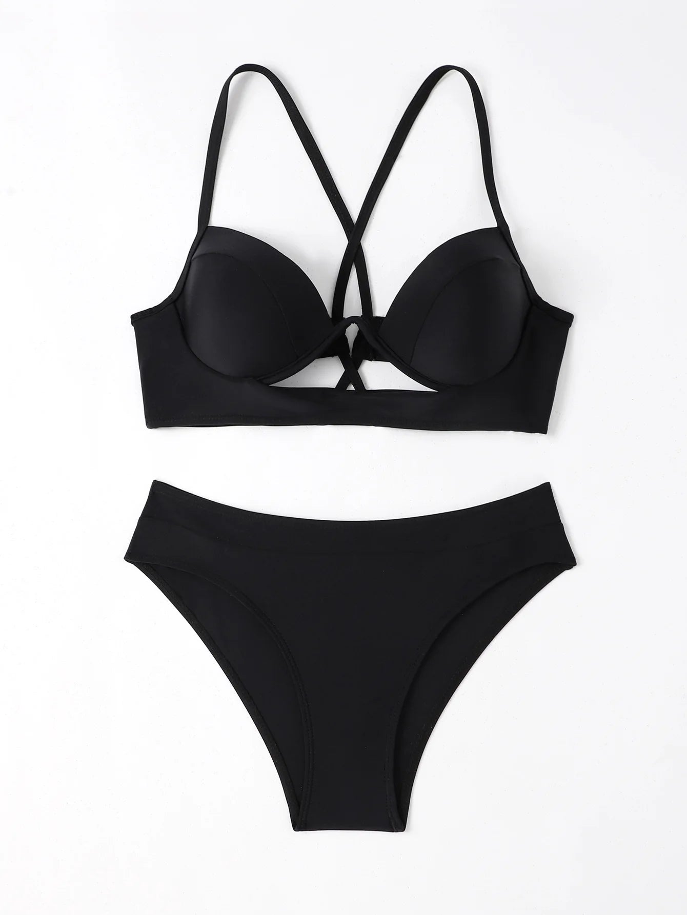 Neon Push Up Bikini Brazilian Biquini High Waist Thong Swimsuit Women High Cut Bathing Suit Female Halter Swimwear Monokini