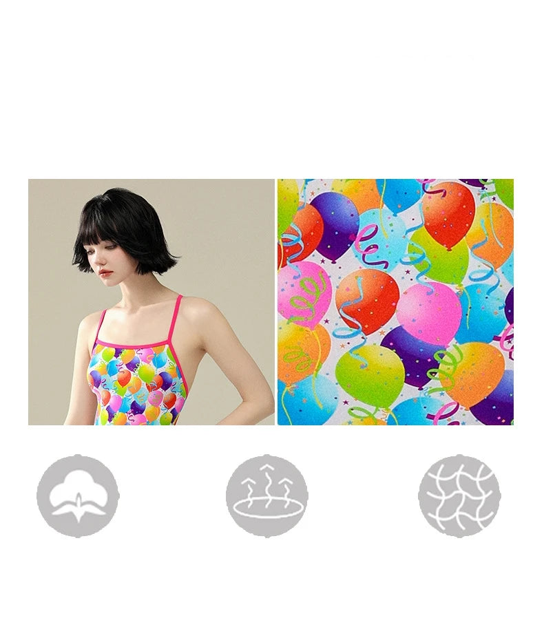 5 Designs Women Professional One-Piece Swimsuit Swimwear