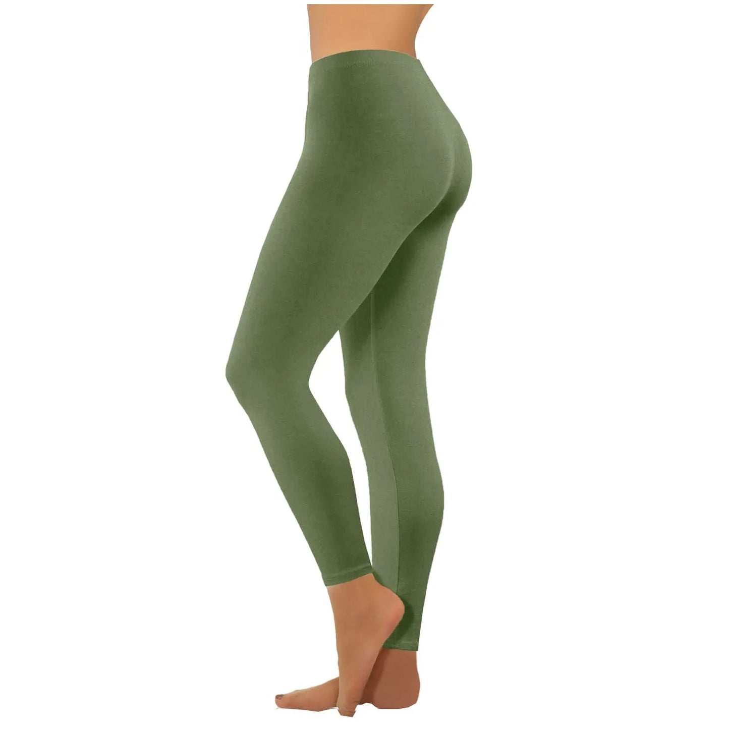 Women Elastic Waist Casual Leggings Large Shinny Legging High Stretch Leggings Gym Pants Workout Workout Leggings Yoga Pants