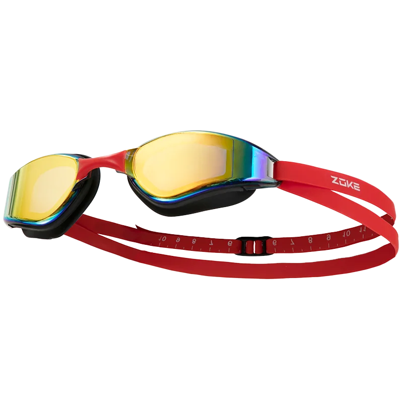 Professional Swim Goggles For Competition Zoke Electroplated Anti-Fog Swimming Goggles High-Definition Lenses With Clear Vision