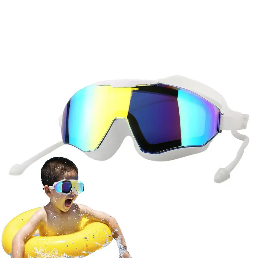 Swimming Goggles Anti Fog & UV No Leaking Goggles Anti Fog Full Protection Swim Pool Goggles Clear Vision Swimming Goggles For