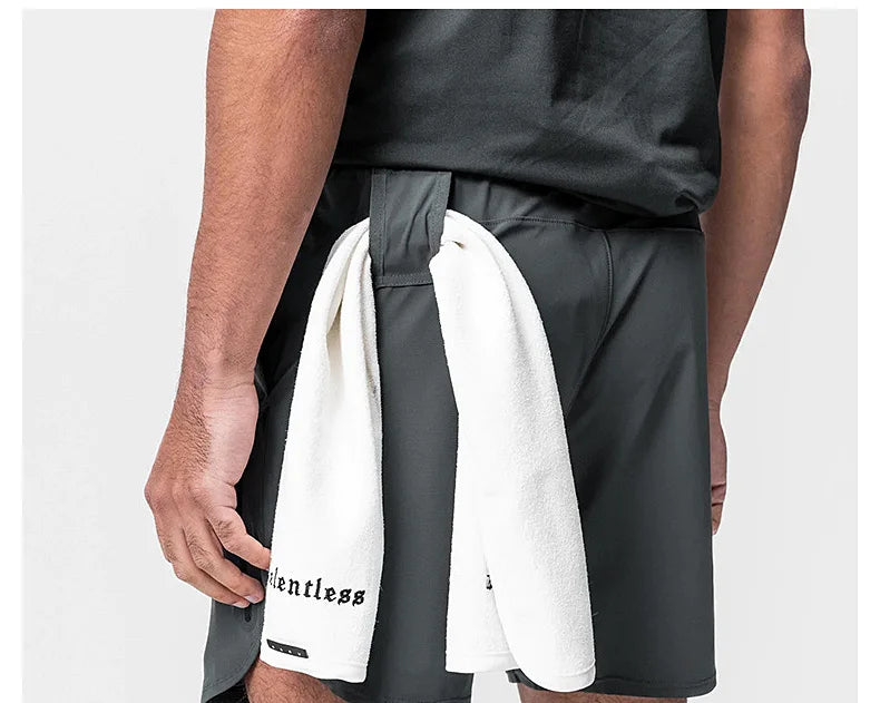 Mens Gym Sport Shorts Summer Sportswear Jogging Casual Short Pants Quick Dry Training Man Basketball Fitness Running Bottoms