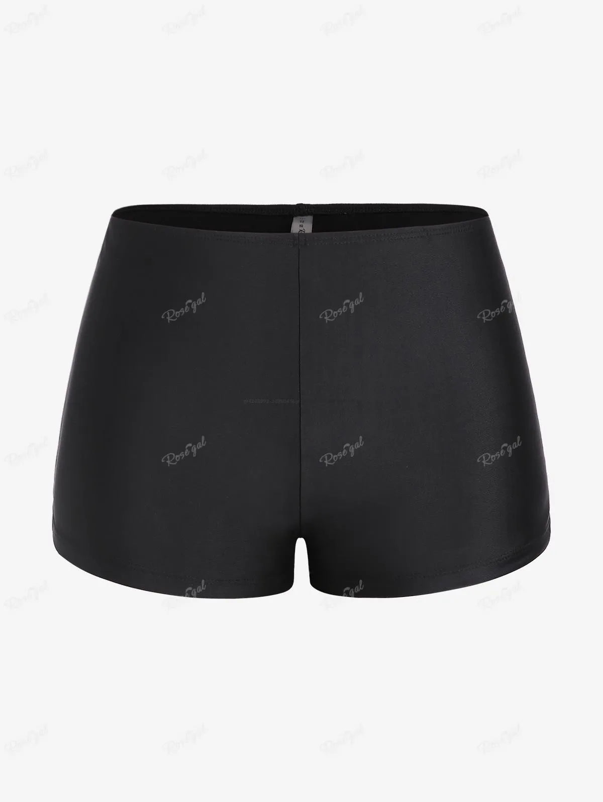 Women's Plus Size Ruched Galaxy Moon Stars Printed Boyleg Tankini Swimsuit